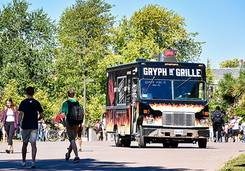 The Univesity of Guelph Gryph N’ Grille food truck