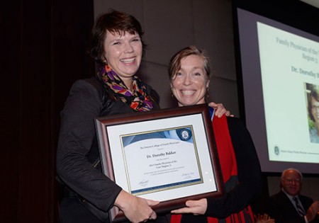 Dr. Dorothy Bakker wins award