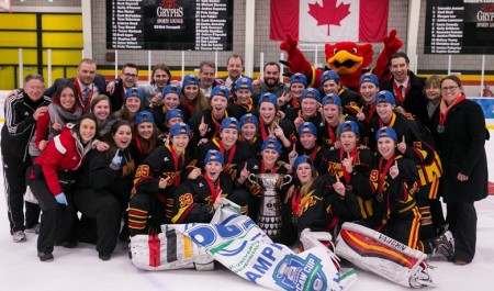 The Gryphons won the OUA gold-medal game 5-1.
