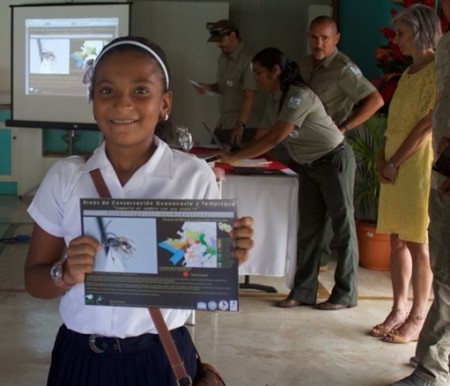 A Costa Rican student had an insect named after her after winning a contest