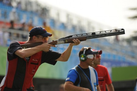 The Olympics continues to use lead shot in competitions