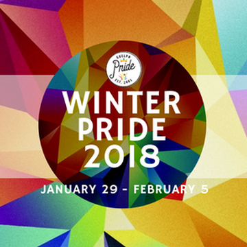 Winter Pride 2018 logo