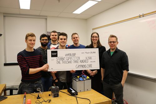 Student winners of a 2018 Gryphons Care grant