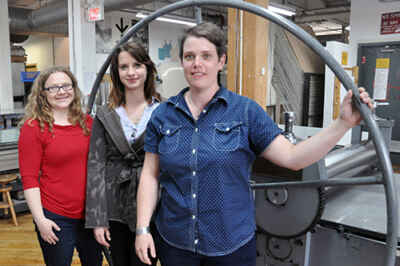 Fine Arts Grads Keep the Printmaking Tradition Alive