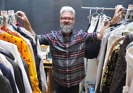 Denis Huneault-Joffre at the University of Guelph costume department.