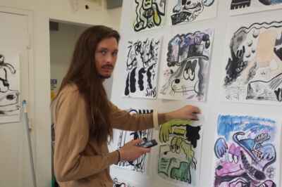 Grad Student and “Wendy” Creator Exhibits Comic Art at Art Gallery of Ontario