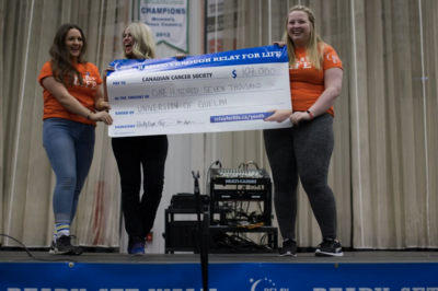 U of G Students Raise $107,000 for Relay for Life