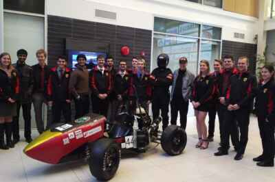 Students Design Race Car for International Competition