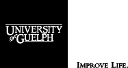 University of Guelph Cornerstone with Improve Life tagline