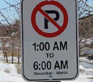 Overnight Parking Restrictions Now in Effect