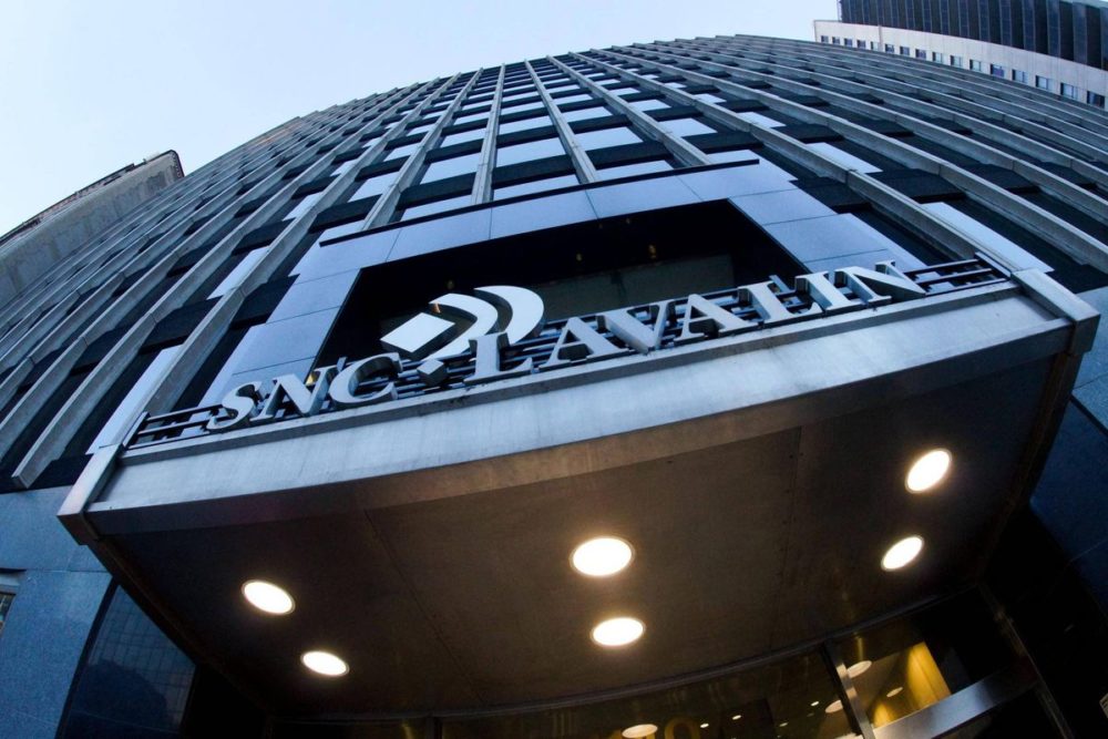 a photo of the exterior of the SNC Lavalin offices