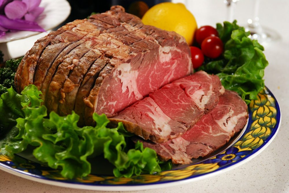 a photo of roast beef