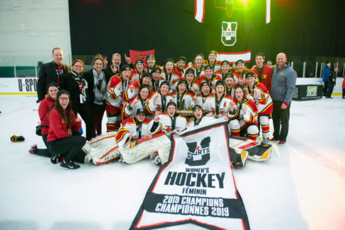 2019 U Sports women's hockey champions