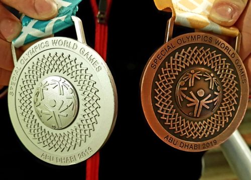 Special Olympics World Games 2019 Silver and Bronze medals