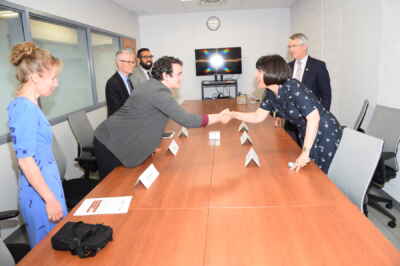 Federal Minister of Health Visits U of G, Tours OVC