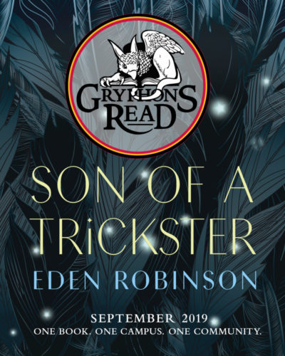 Son of a Trickster Gryphons Read poster