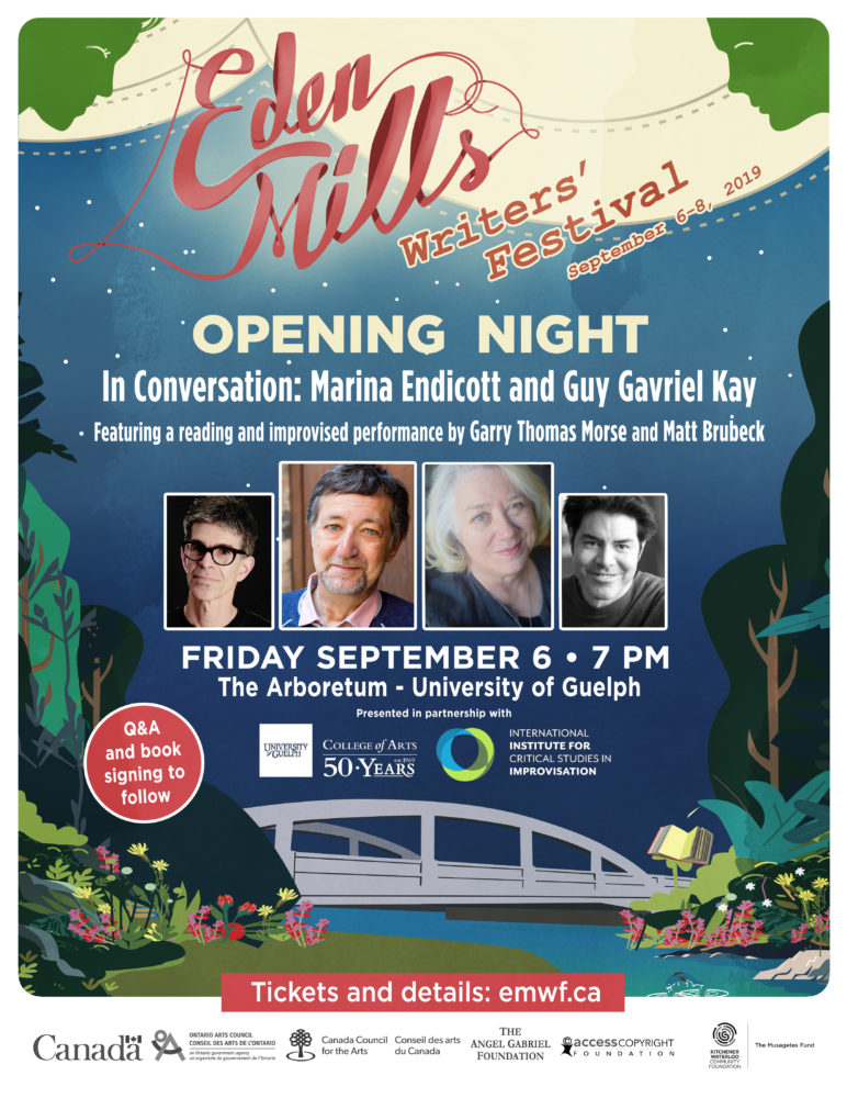 U of G’s College of Arts to Host Eden Mills Writers’ Festival Opening