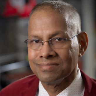 Dr. Amar Mohanty poses for a headshot,