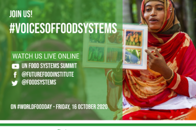 U of G’s Arrell Food Institute to Host Hour of UN’s Voices of Food Systems Live