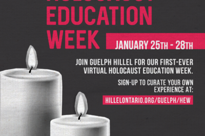 U of G and Guelph Hillel Mark Holocaust Education Week With Online Events