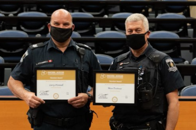 Campus Community Police Special Constables Honoured As Heroes