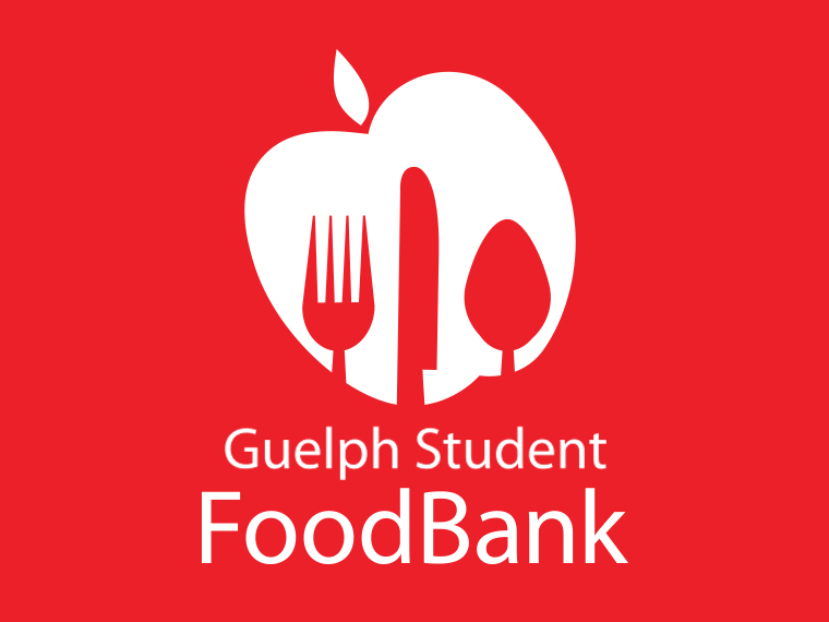 The Guelph Student Foodbank logo is shown