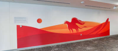 New Mural Illustrates Presence of Indigenous Peoples, Cultures in Campus Spaces That Support Wellness, Recreation and Sport