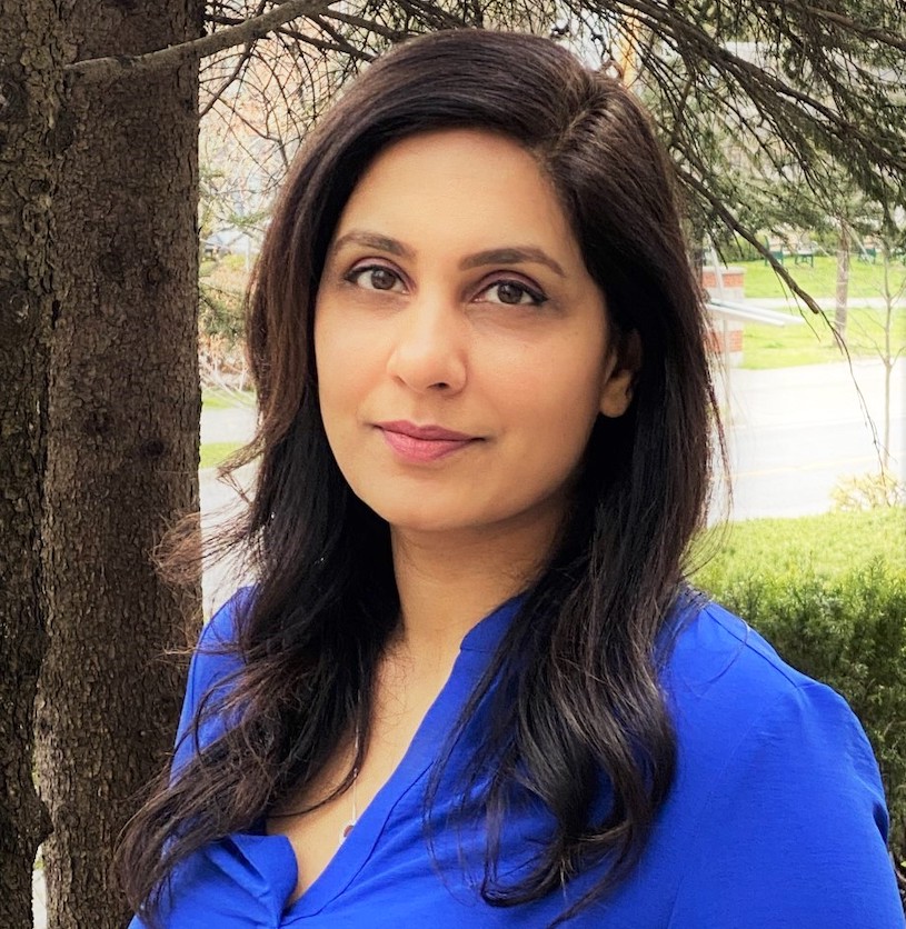 Dr. Nita Chhinzer smiles for the camera