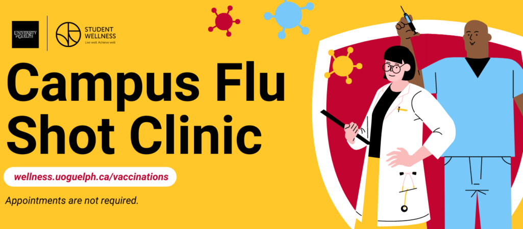 On Campus Flu Shots Available U Of G News