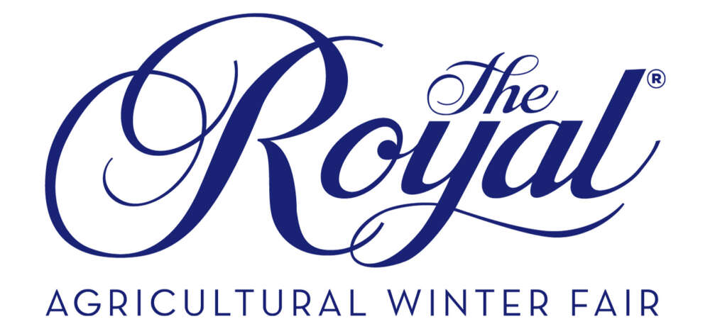 The swirly logo of the Royal Agricultural Winter Fair