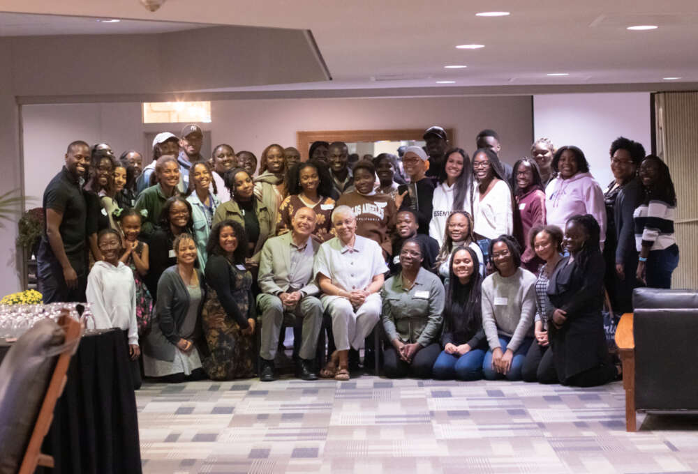 Attendees at the Sept. 30 Black Faculty and Staff Network meeting