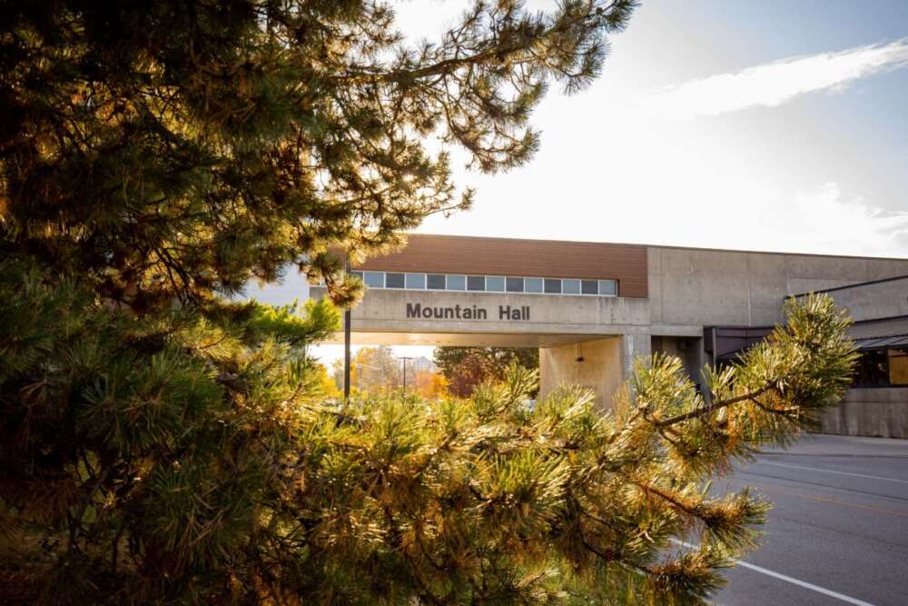 Mountain Hall residence bridge