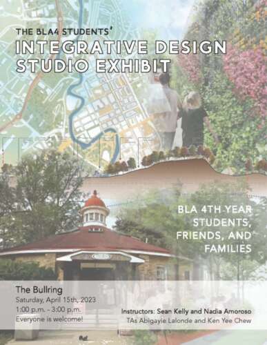 4th Year BLA Integrative Design Studio Exhibit - U of G News