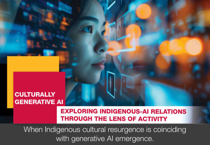 Culturally generative AI. Exploring Indigenous-AI Relations through the lens of activity. When Indigenous cultural resurgence is coinciding with generative AI emergence.