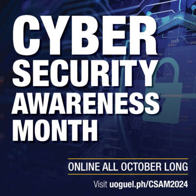 Cyber security awareness month. online all october long.