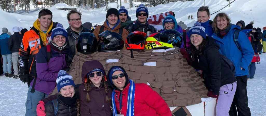 U of G Engineering Students Hoping to 'Sleigh' at Great Northern Concrete Toboggan Race 