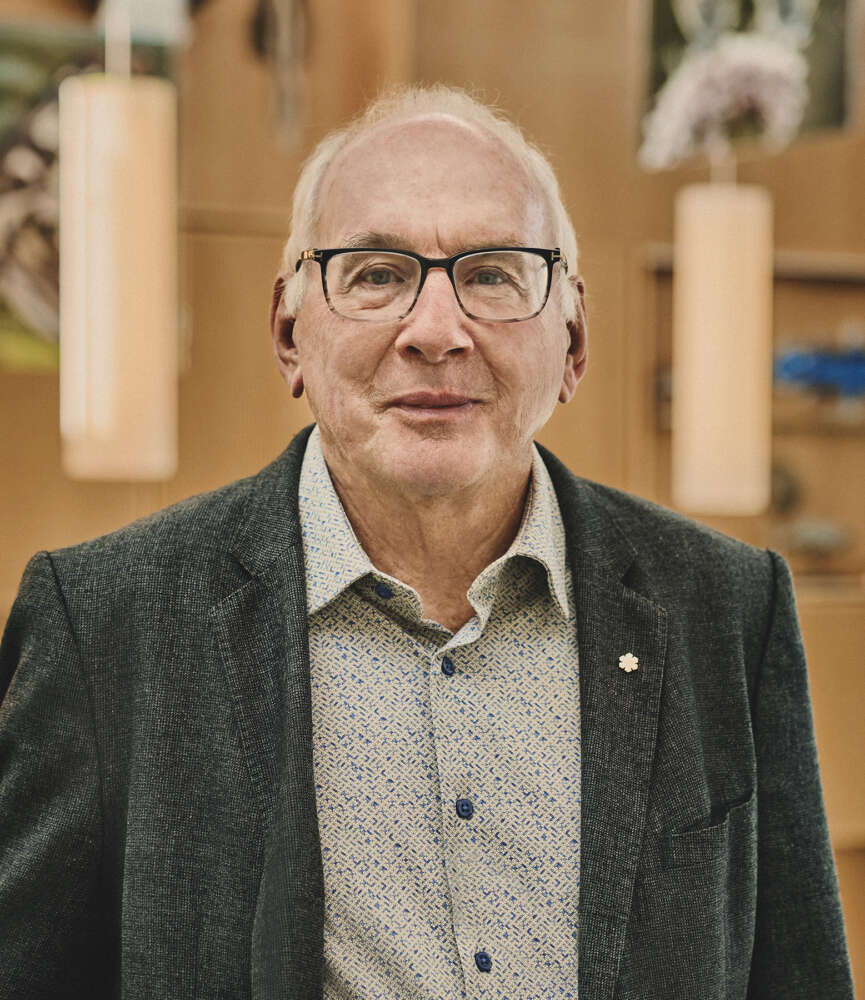 professional portrait of man in CBG atrium